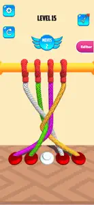 Untangle Rope Puzzle- Detangle screenshot #1 for iPhone