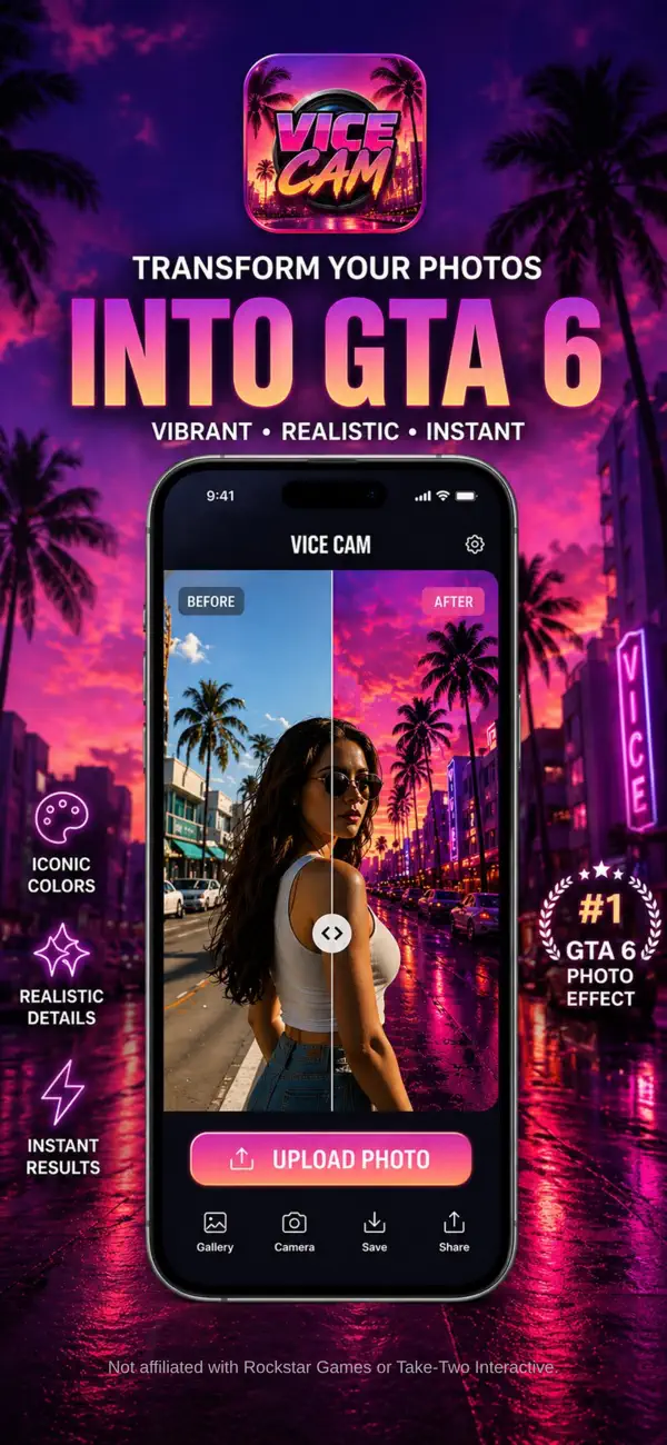Screenshot #1 pour Vice Cam: AI Photo Filter