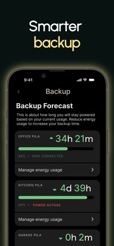 Pila Energy iPhone screenshot