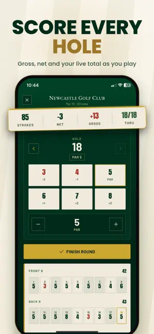 Pocket Golf Tour - Scorecard screenshot 4