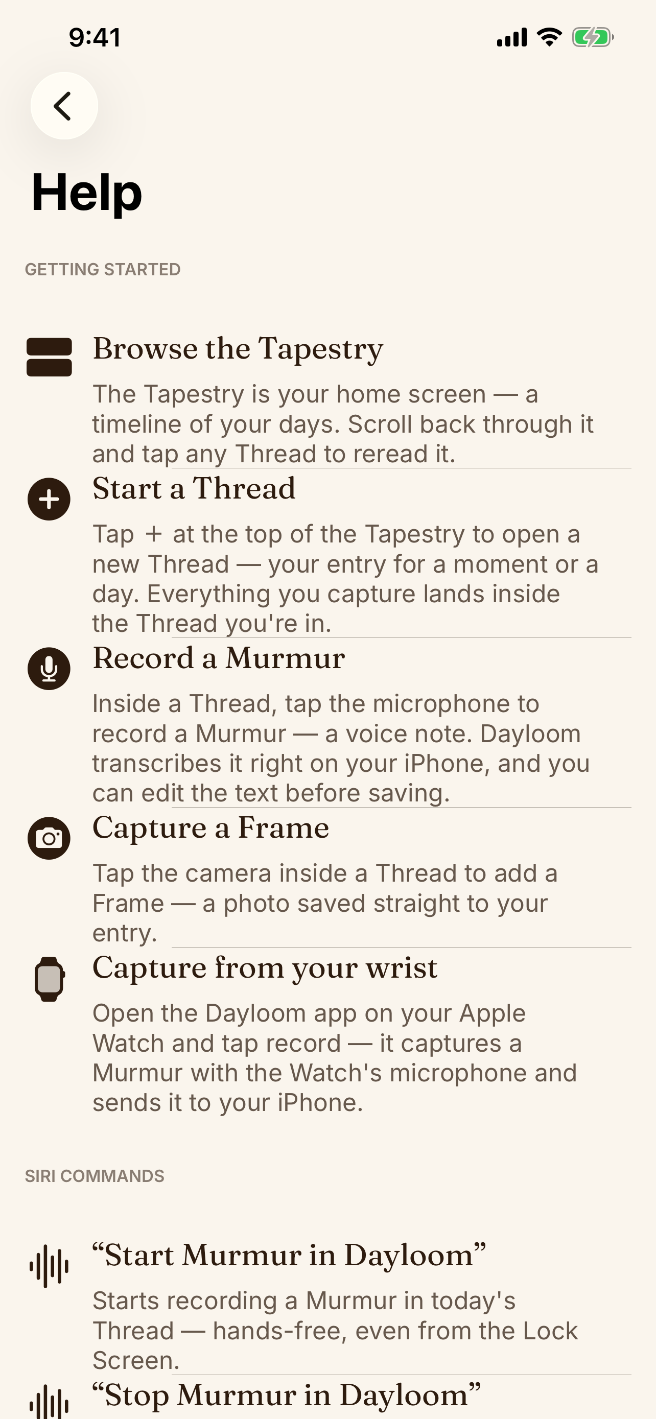 Dayloom Journal screenshot 4