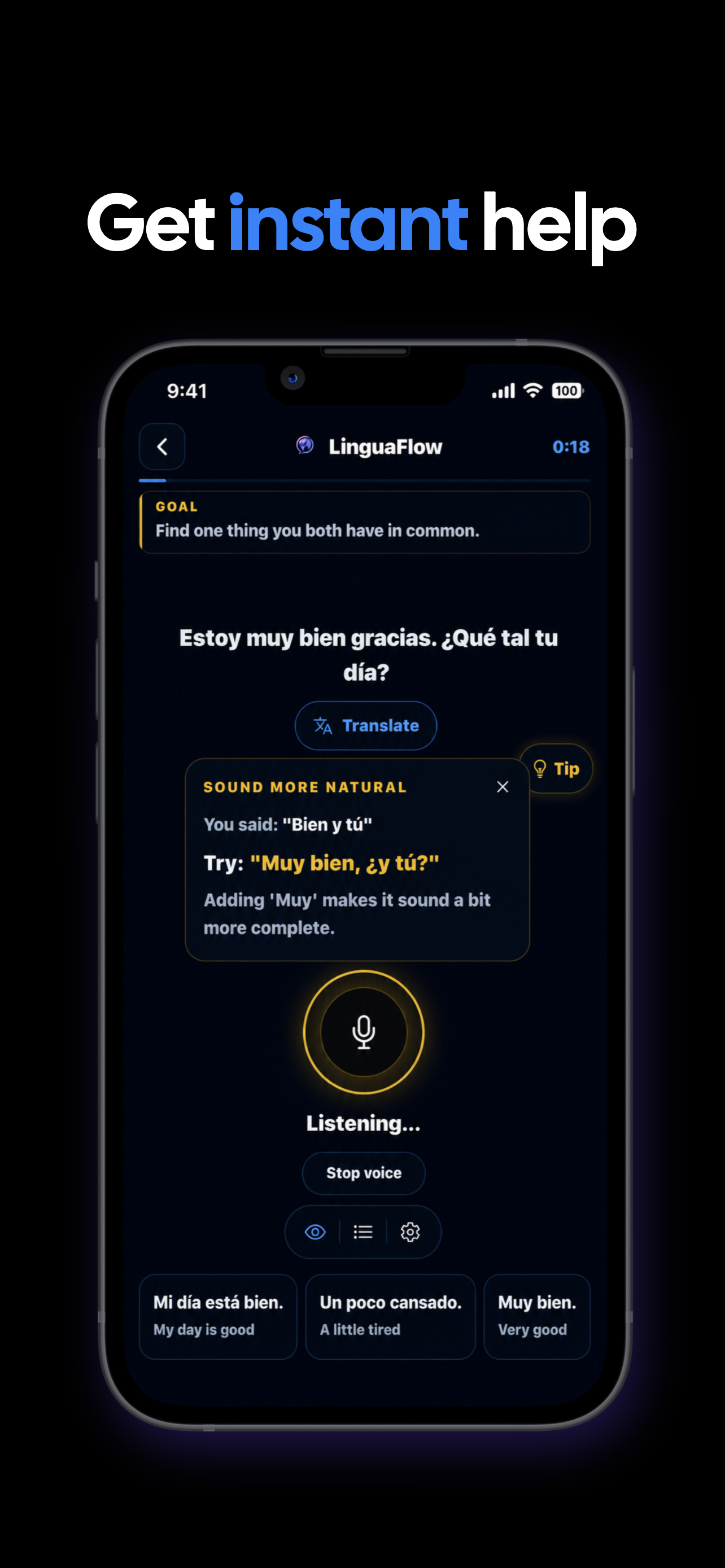 LinguaFlow: Language Immersion screenshot 4