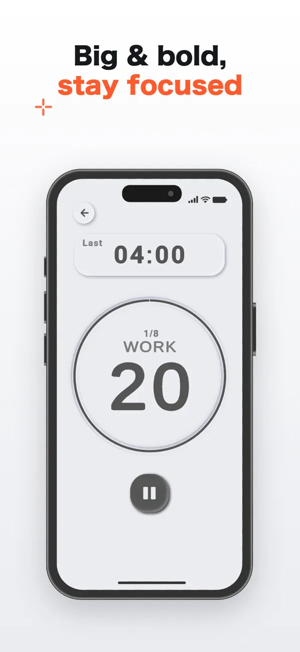 Screenshot #2 pour HIIT Timer: Interval & Tabata
