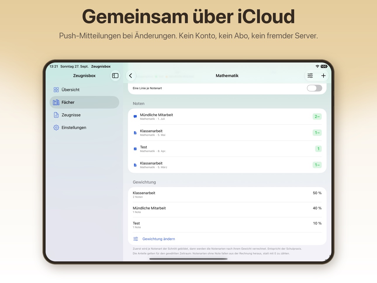 Screenshot 12 of Zeugnisbox