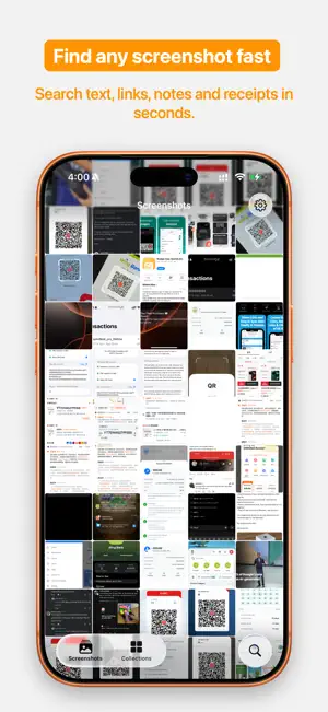 Screenshot Search: CaptureMind screenshot 1