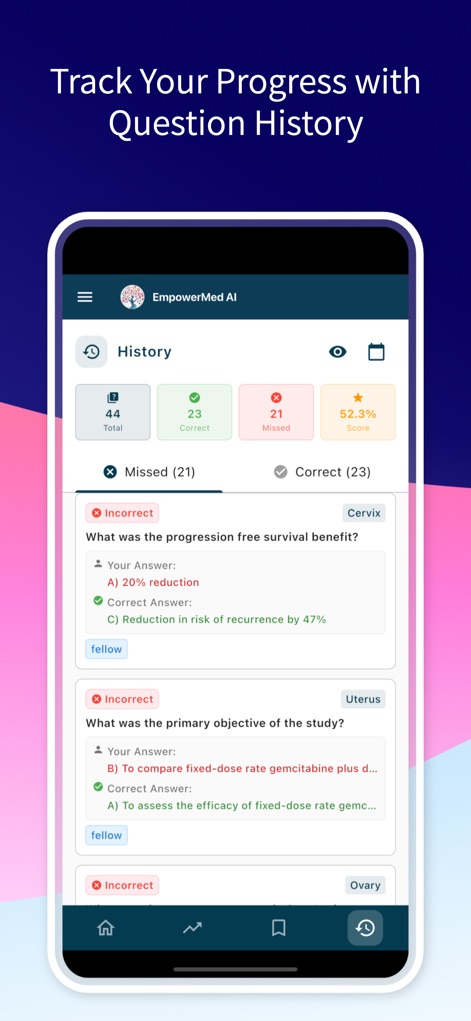 EmpowerMedAI: Gyn Onc QBank - Medical App | MWM
