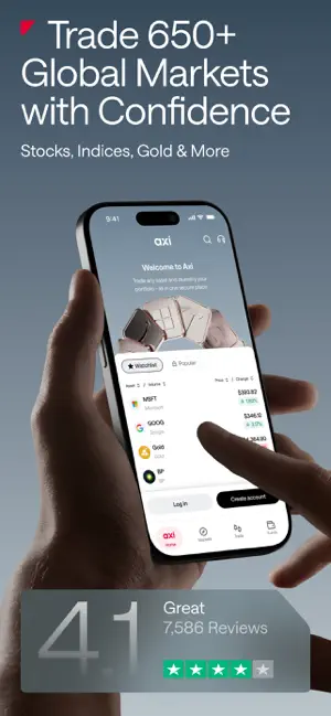 Axi Trading Platform screenshot 1