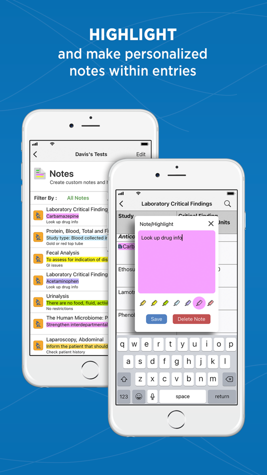 #3. Davis’s Lab & Diagnostic Tests (iOS) 由: Unbound Medicine, Inc.