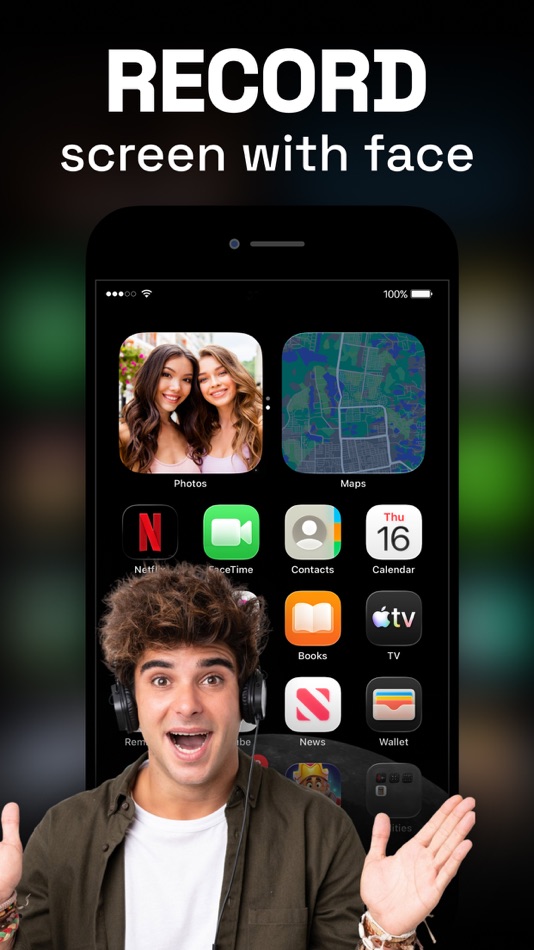 #1. Screen Recorder ‑ Record Video (iOS) Av: Cleaner LLC