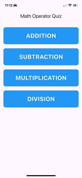 Math Operator Quiz - Fun Math Screenshot 1 of 6