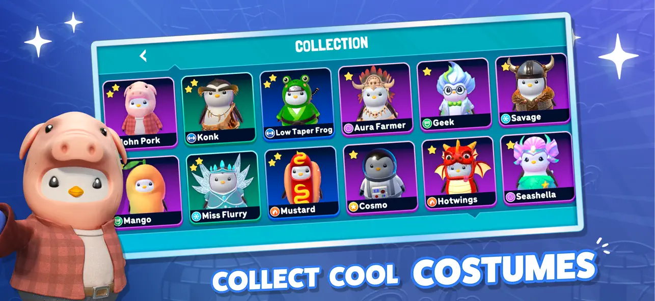 Pudgy Party - Battle Royale Hack screenshot 3 - game app interface