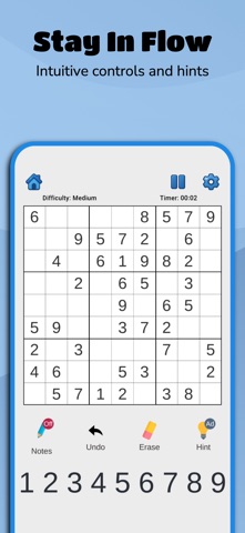 Timeless Sudoku screenshot