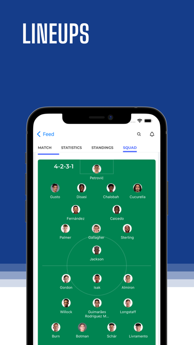 Screenshot #3 pour Blues Live: soccer app