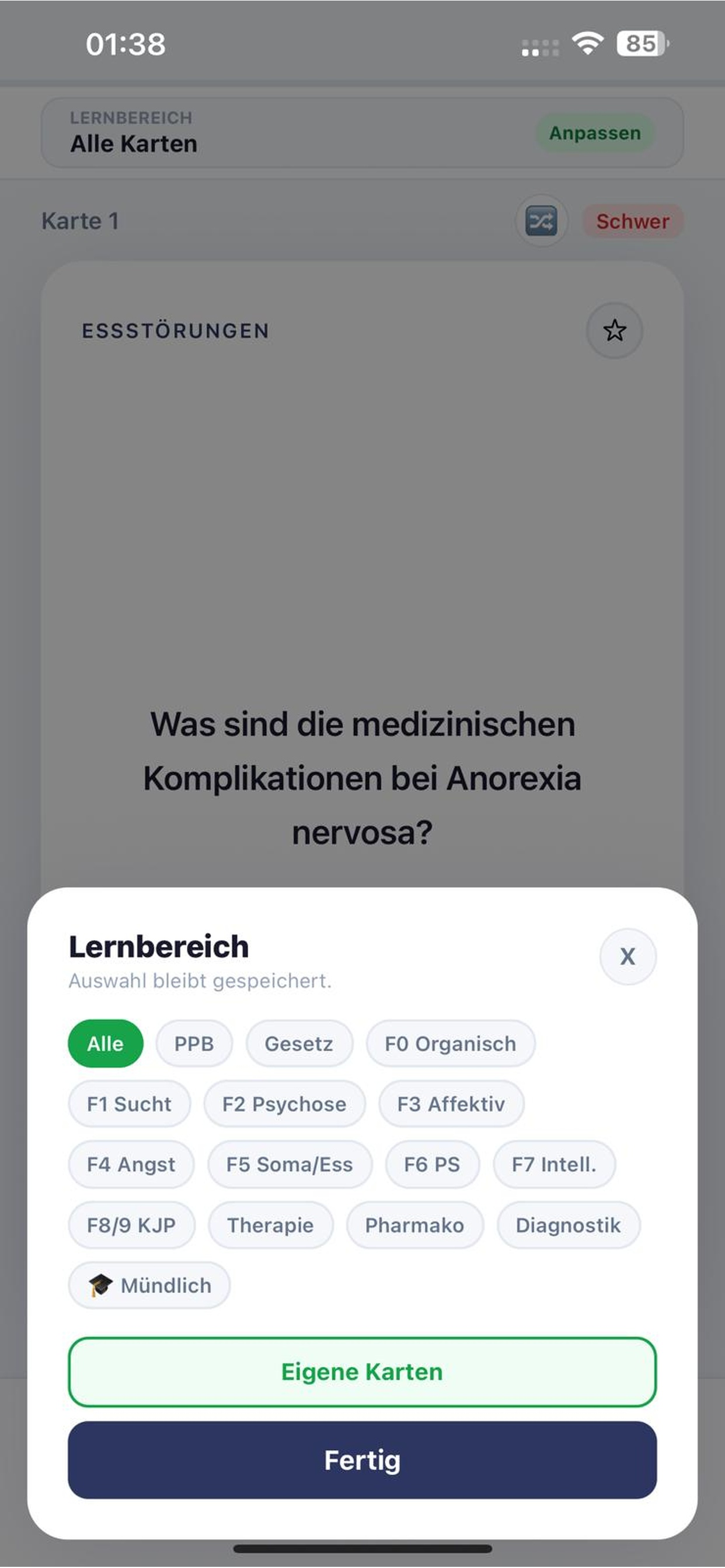 HPP Prüfungstrainer screenshot 3