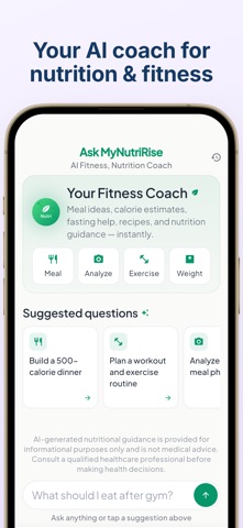 MyNutriRise Screenshot 3 of 10