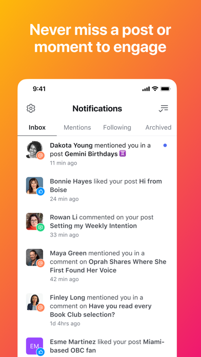 Oprah Insider Community Screenshot