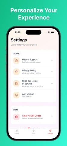 Simple QR Maker - QR Generator screenshot