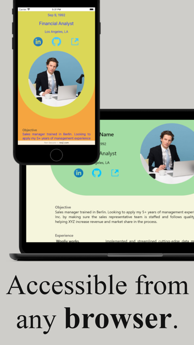Resume Ai, CV Maker Pro: Resji Screenshot