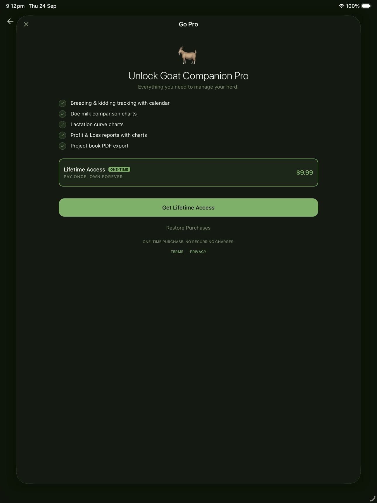 Screenshot 11 of Goat Companion: Herd Tracker