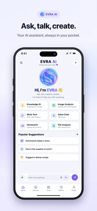 EVRA AI screenshot 1