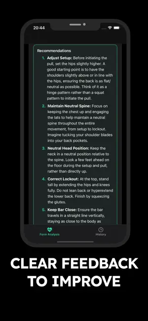 Form Fix: AI Form Check Coach screenshot 4
