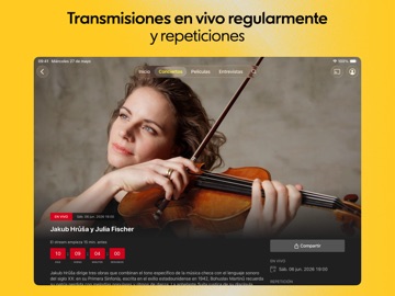 Berliner Philharmoniker iPad screenshot 2