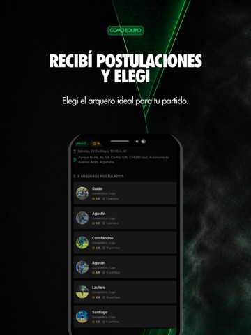 ArquerosYa iPad screenshot 4