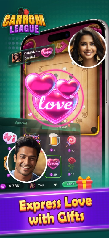 Carrom League: Online Game screenshot 2
