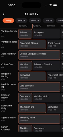 Streamora IPTV Player Screenshot 2 of 9