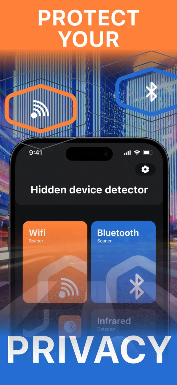 Screenshot #1 pour Bluetooth Monitor WiFI Scanner