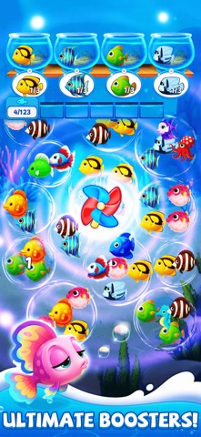 Fish Sort Puzzle - Bubble Jam iPhone screenshot