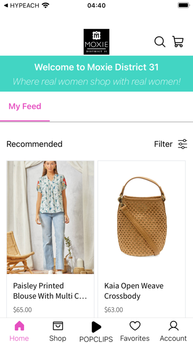 Moxie District 31 Boutique Screenshot