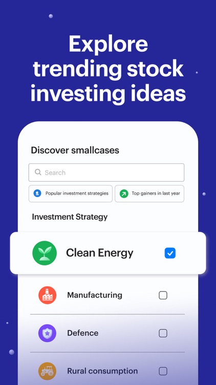 smallcase: Stocks, MFs, FDs