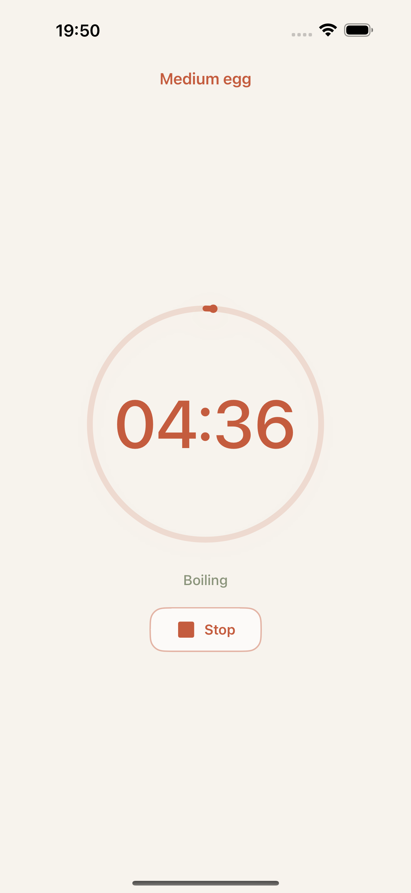 Egg Timer - Boiled Eggs