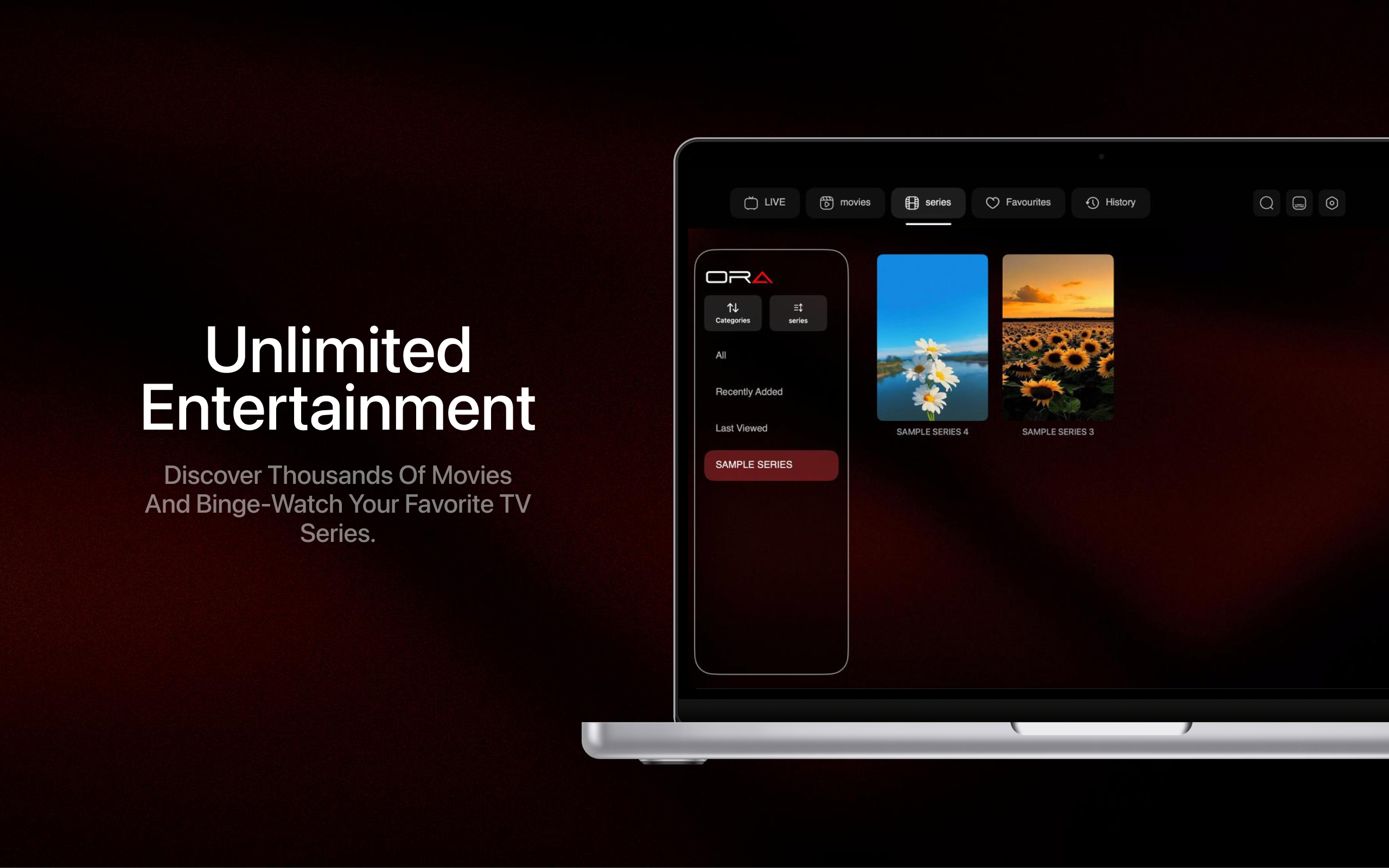 ORA IPTV Player & M3U Stream screenshot 17