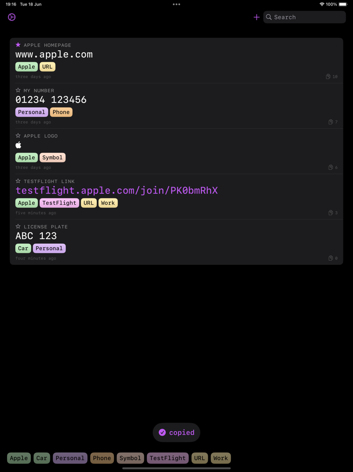 Copyboard – Copy-Paste Tool