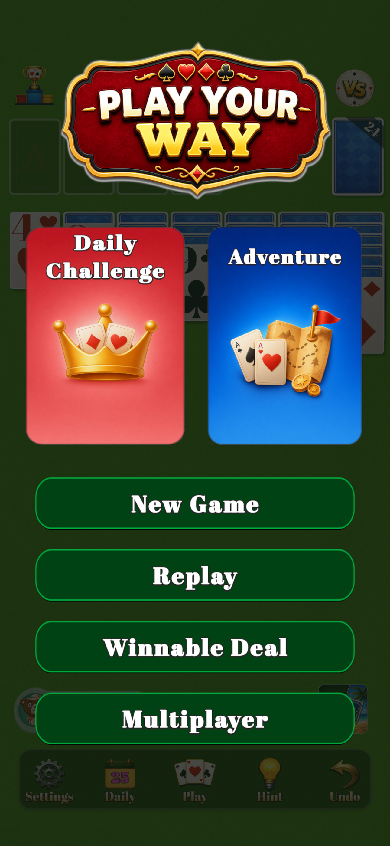 Pocket Solitaire - Card Games screenshot 5