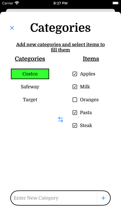 Screenshot #2 pour Easiest Shopping List