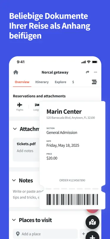 Wanderlog - Reiseplaner App screenshot 9 of 10