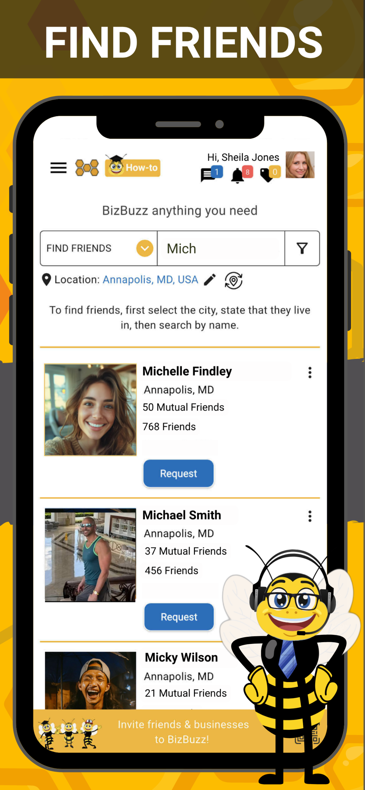 BizBuzz:Service App
