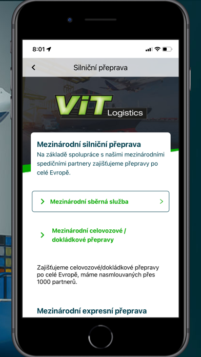 Vit Logistics Screenshot
