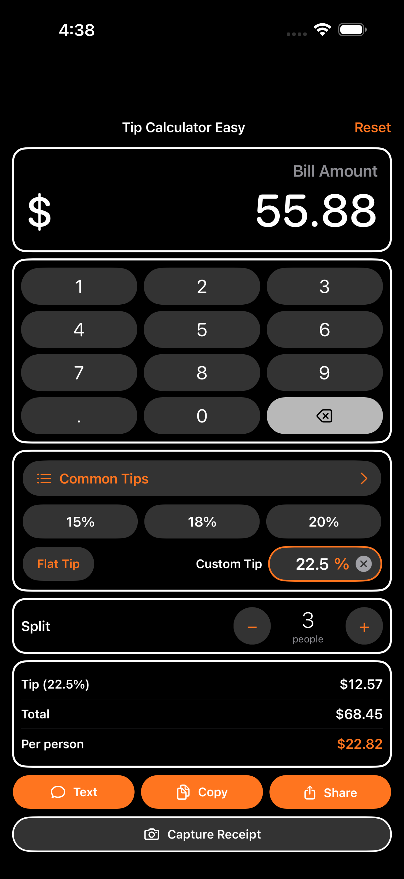 Tip Calculator Easy screenshot 4