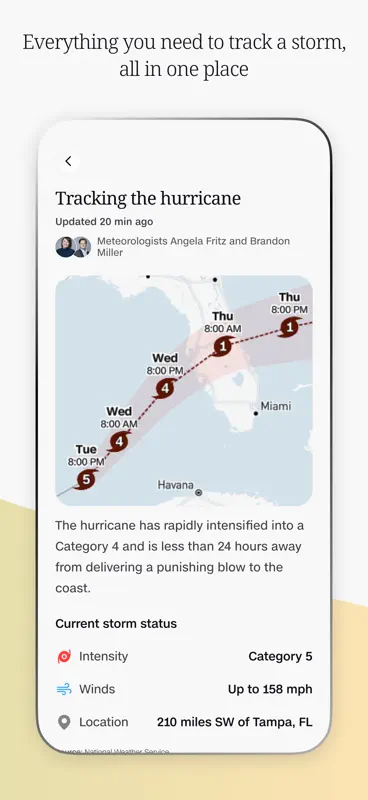 CNN Weather: Radar & Analysis screenshot 4 of 7