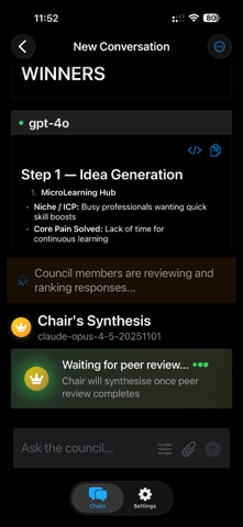 The AI Council App Store preview screenshot 3