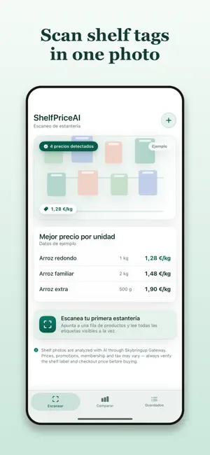 ShelfPriceAI - Compare screenshot 1