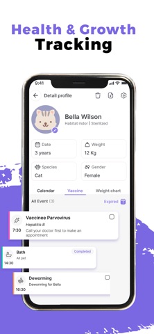 Pet App: Tracker & Care Screenshot 5 of 8