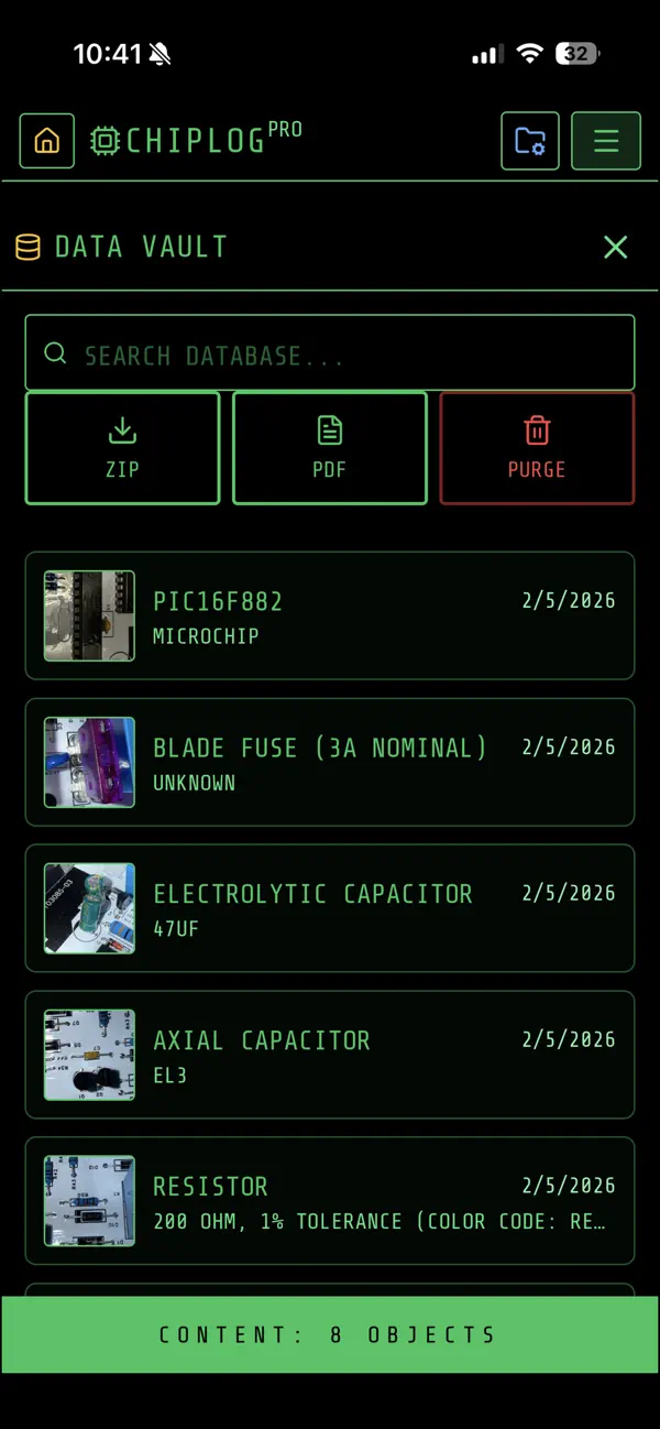 #4. ChipLogPro (iOS) Tekijänä: Rex Johnson