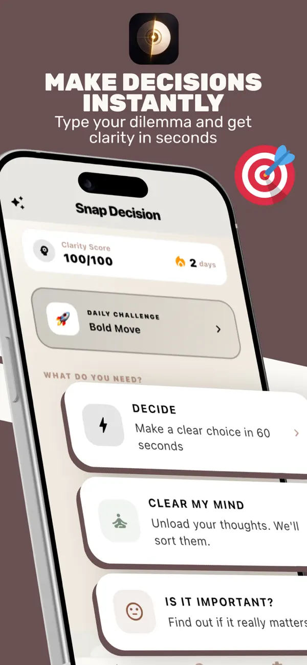Screenshot #1 pour Snap Decision