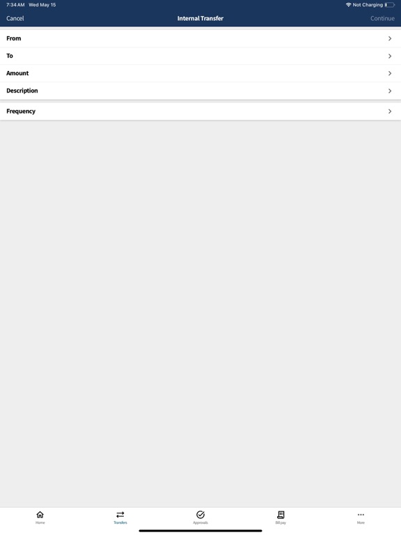 Dedham Savings for Business iPad screenshot 3 - Finance app