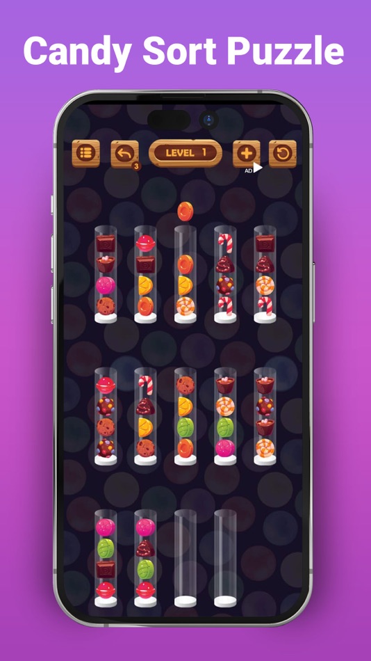 #2. Ball Sort : Puzzle Color Game (macOS) Bởi: Fahid Zahoor